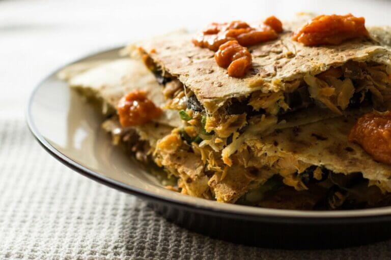 Ina Garten Smoked Salmon Quesadilla