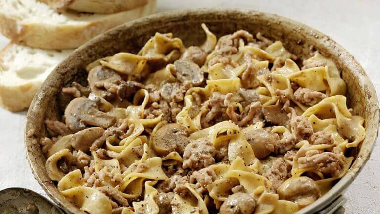 Ina Garten's Beef Stroganoff recipe