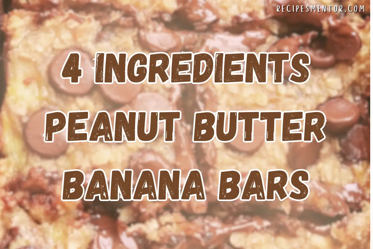 Peanut Butter Banana Bars