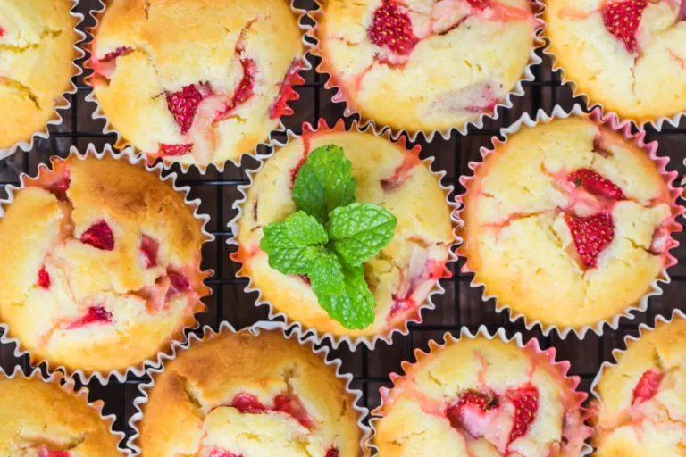 Strawberry Cream Cheese Muffins