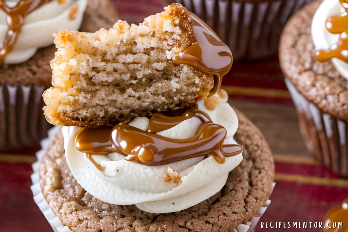 Dulce de Leche Churro Cupcakes