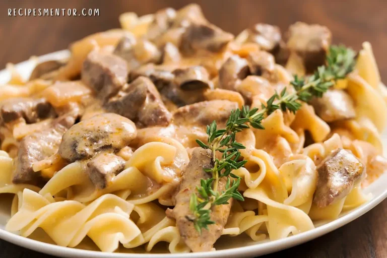 what to serve with beef stroganoff