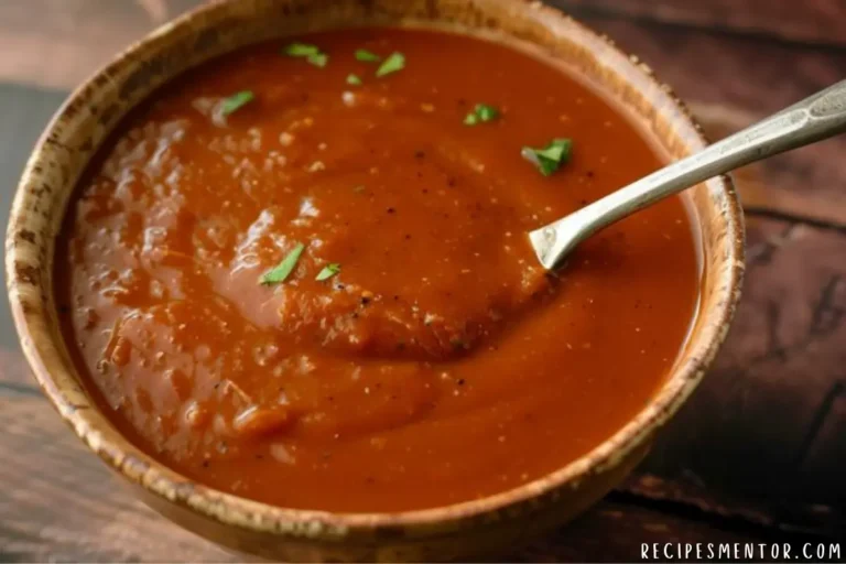 Discover how to make a quick and flavorful Homemade Red Enchilada Sauce with simple ingredients. Perfect for enchiladas, tacos, and more. Ready in 15 minutes!
