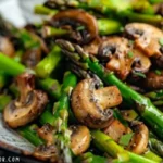 Learn to make Sautéed Asparagus and Mushrooms, the perfect low-carb side dish. Easy, quick, and packed with flavor, it's ideal for any meal!