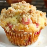 Rhubarb Streusel Muffins