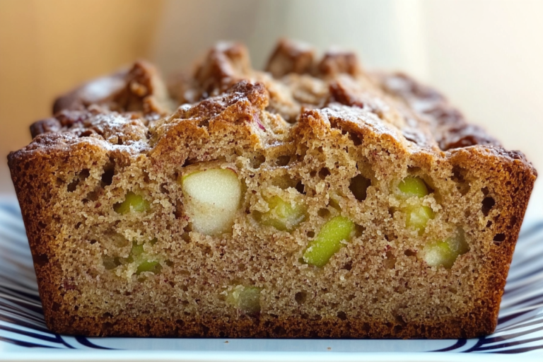 Apple-Rhubarb Bread combines sweet and tart flavors for a delightful treat perfect any time of year.