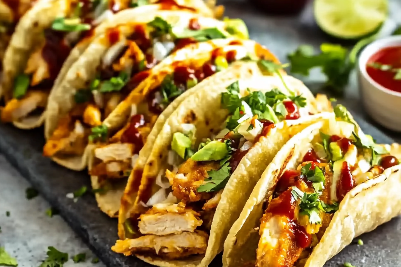 These Chicken Wonton Tacos are a fun and flavorful twist on traditional tacos, combining crispy wonton wrappers with savory chicken and fresh slaw for a delicious meal anyone can enjoy.