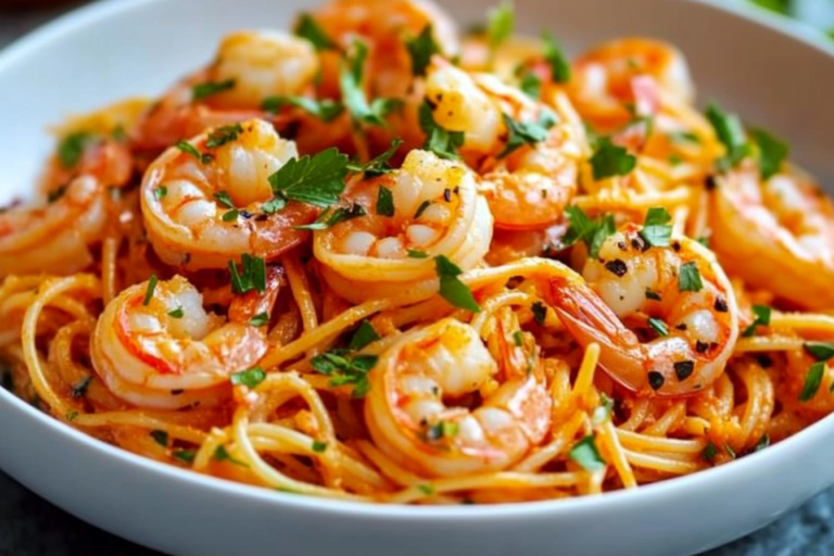 Bang Bang Shrimp Pasta is a delicious fusion of flavors that's perfect for a quick dinner. The creamy, spicy sauce combines with shrimp and pasta for an irresistible meal that everyone will love.