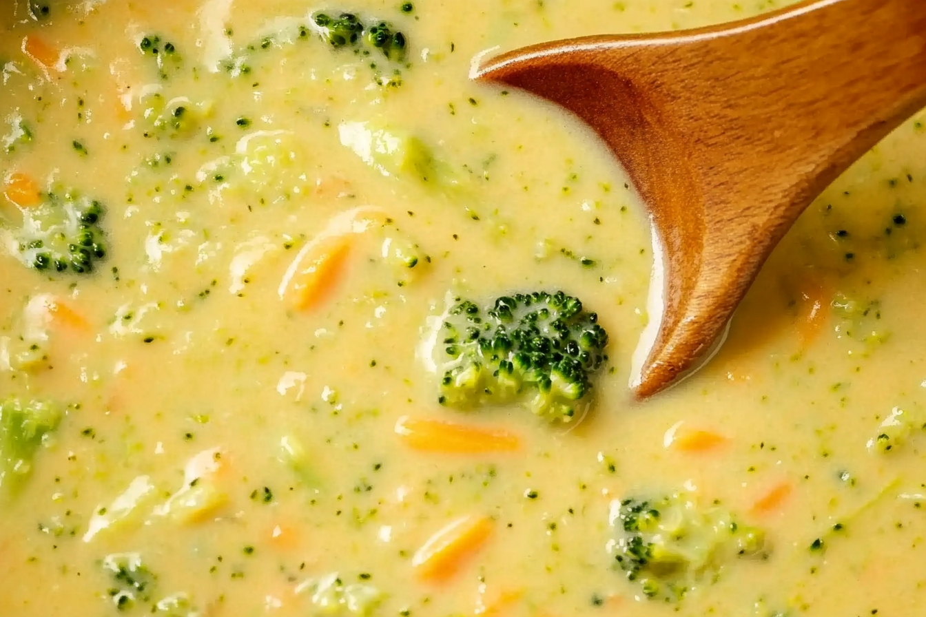 This creamy Broccoli Cheddar Soup is a comforting classic, perfect for chilly days. It's packed with flavor and nutrition, making it a delightful choice for lunch or dinner.
