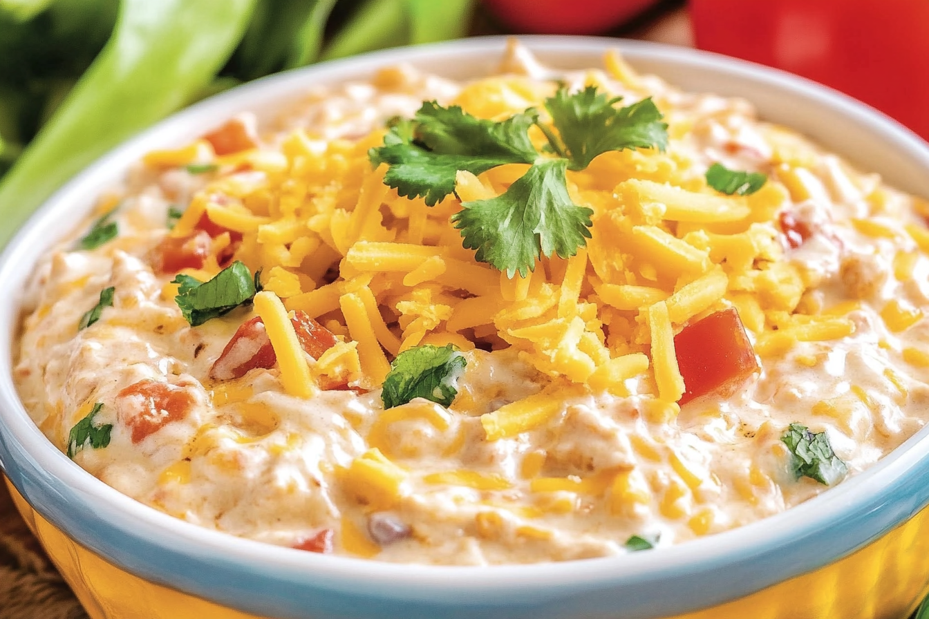 This creamy taco dip is the ultimate crowd-pleaser for parties, combining layers of flavor that everyone will love.