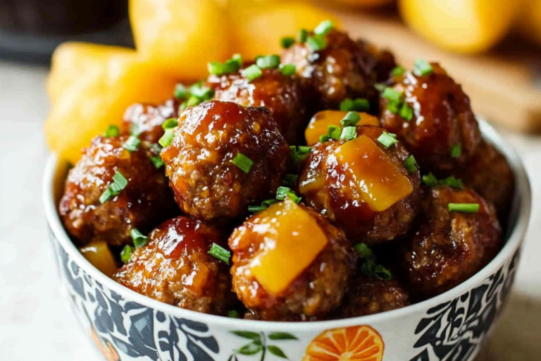 These Crock Pot Hawaiian Meatballs are a delightful fusion of sweet and savory flavors, perfect for any gathering or a cozy family dinner.