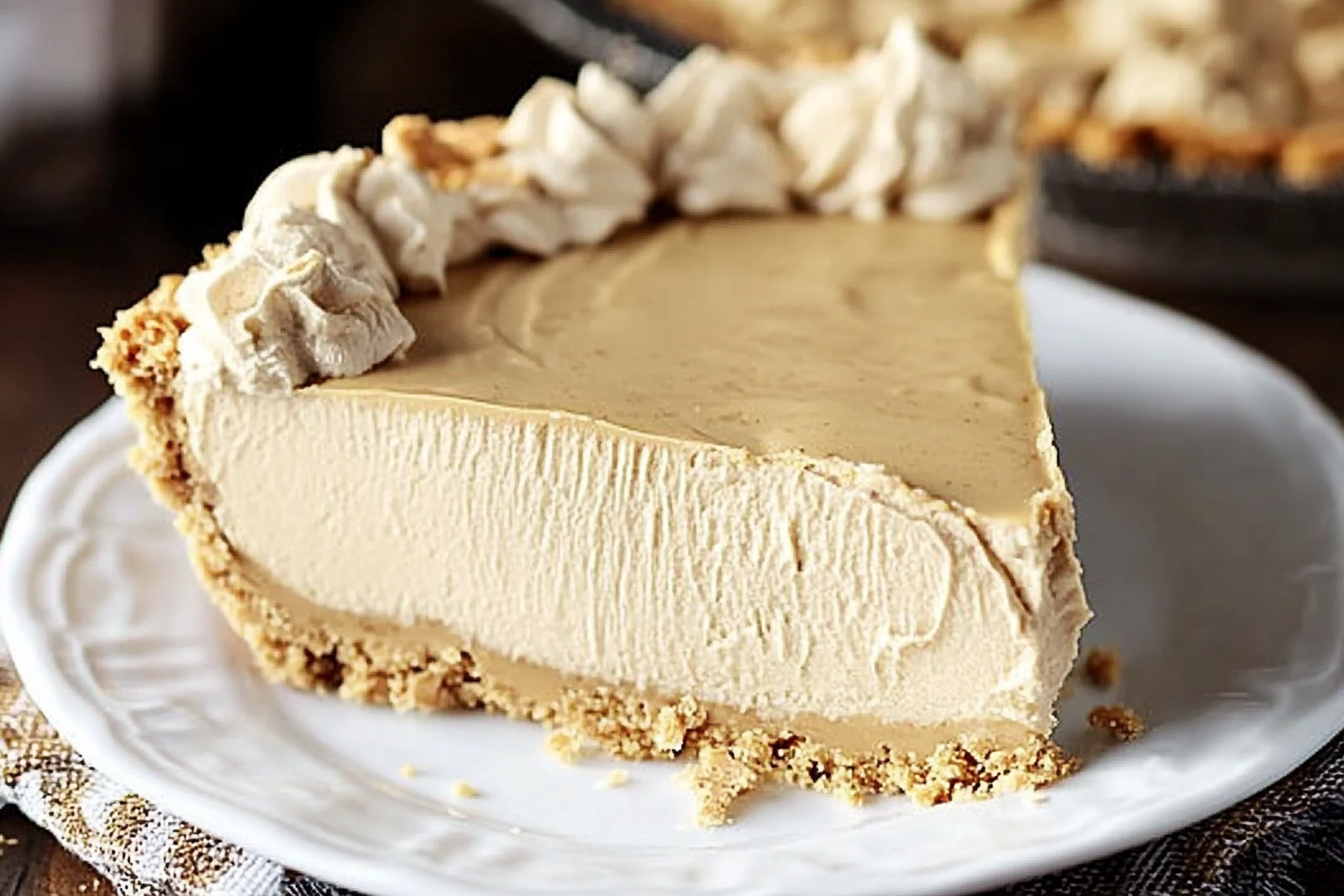 Indulge in this quick and easy no-bake peanut butter pie. It's a creamy, sweet delight that promises to satisfy your dessert cravings without the hassle of baking.