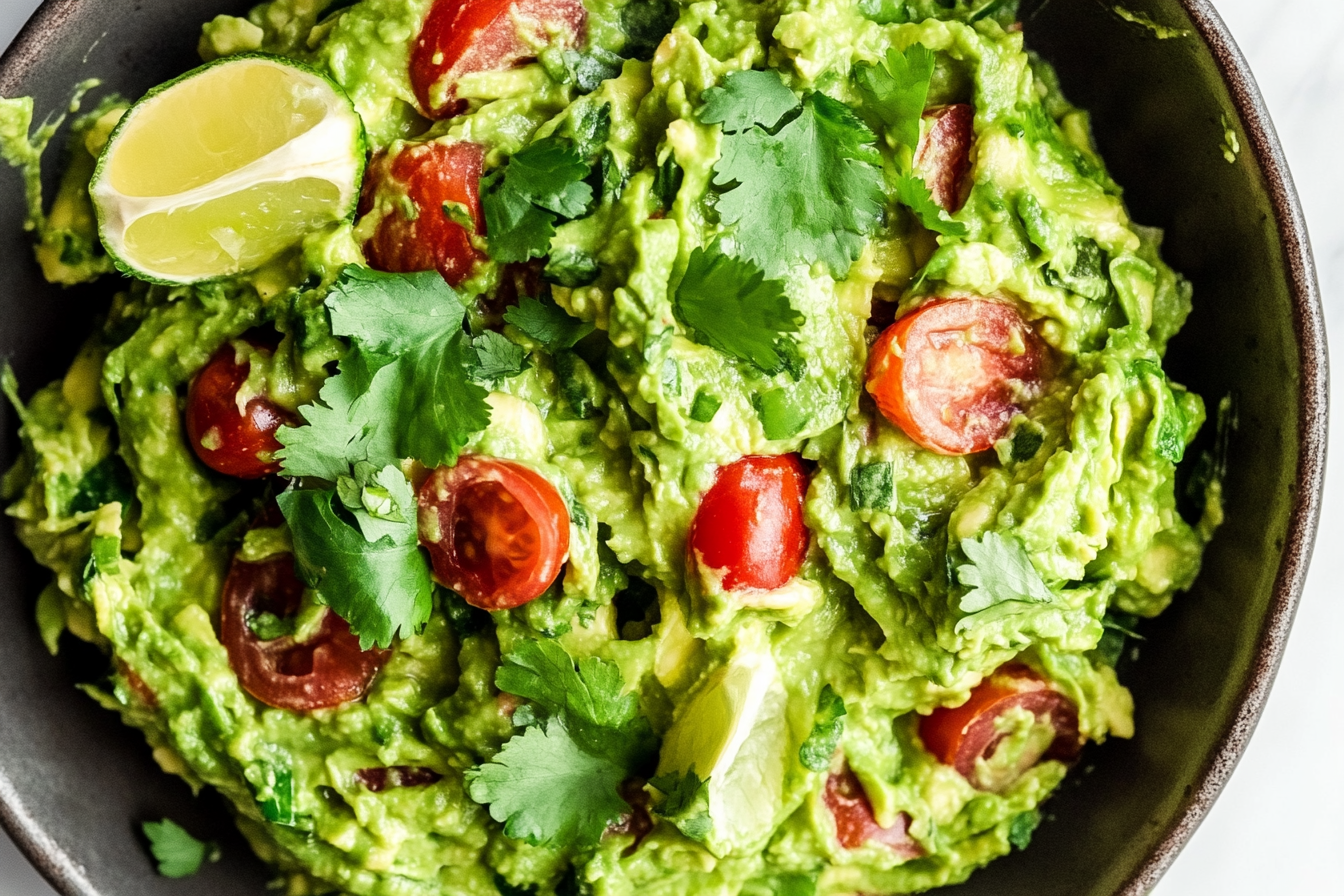 This guacamole recipe is fresh, flavorful, and perfect for any gathering.