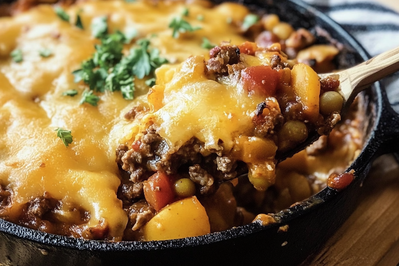 This Hobo Casserole is a comforting one-pan meal, perfect for busy weeknights and family gatherings.
