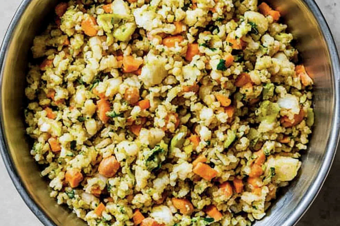 Make your furry friend feel special with this delicious homemade dog food recipe, packed with healthy nutrients for their well-being.