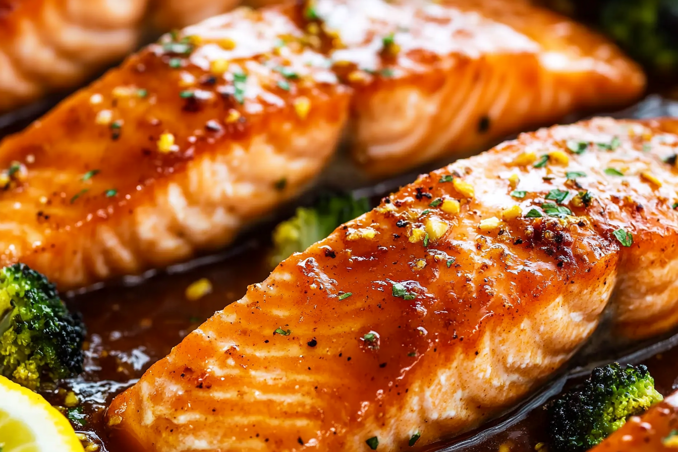 Discover the rich flavors of Honey Glazed Salmon, a delightful and easy dish that comes together in minutes and is sure to impress at any dinner table.