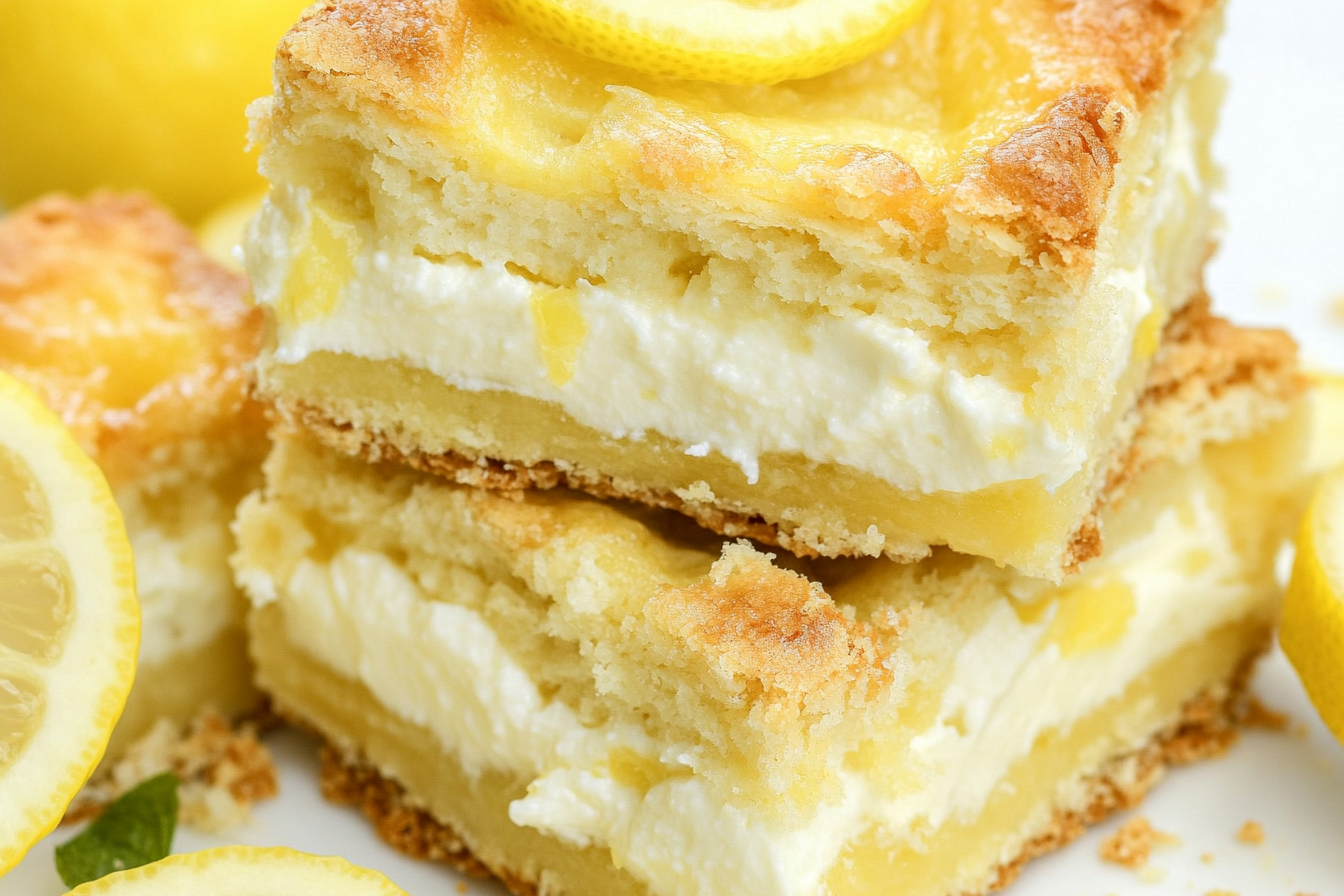 These refreshing Lemon Cream Cheese Bars are a delightful combination of tart lemon flavor and creamy texture, perfect for any occasion or as a quick dessert to impress your guests.