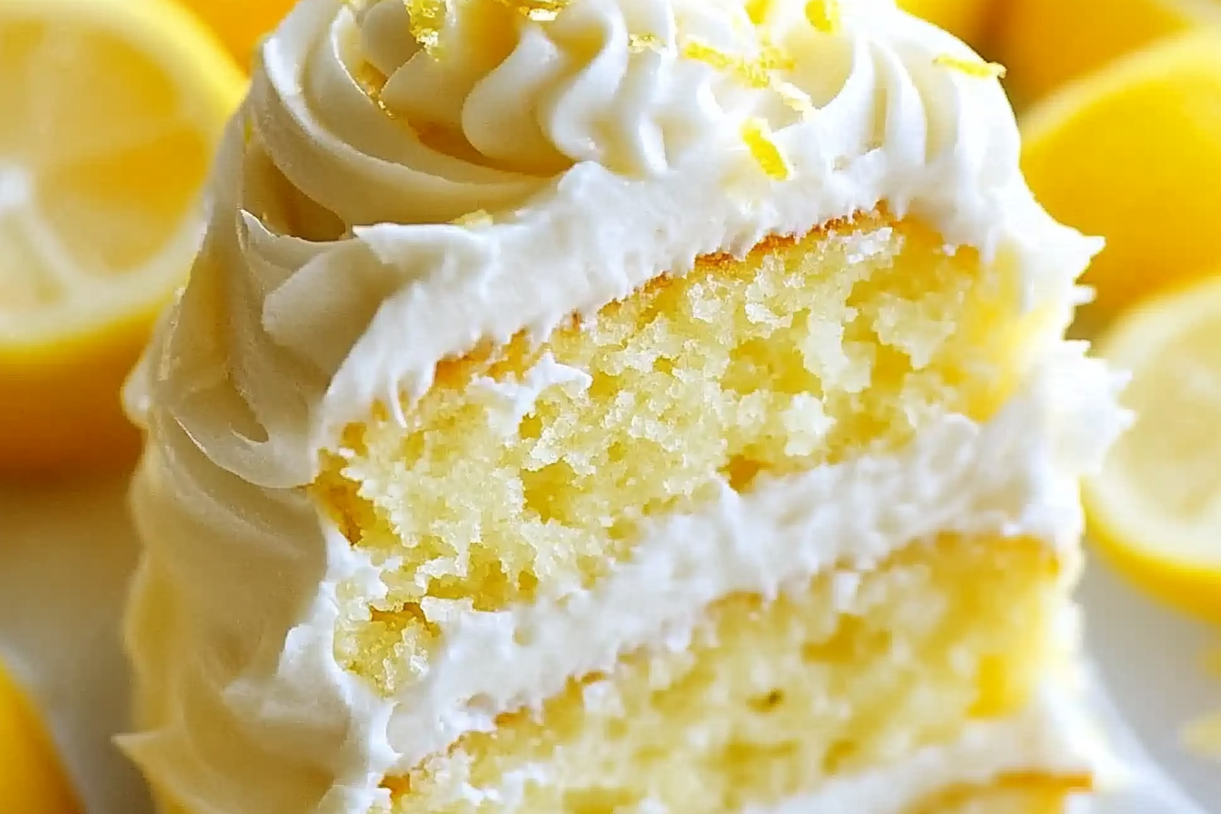 This Lemon Velvet Cake with Lemon Cream Cheese Frosting is a perfect blend of tangy and sweet, creating a refreshing dessert that will brighten any occasion.