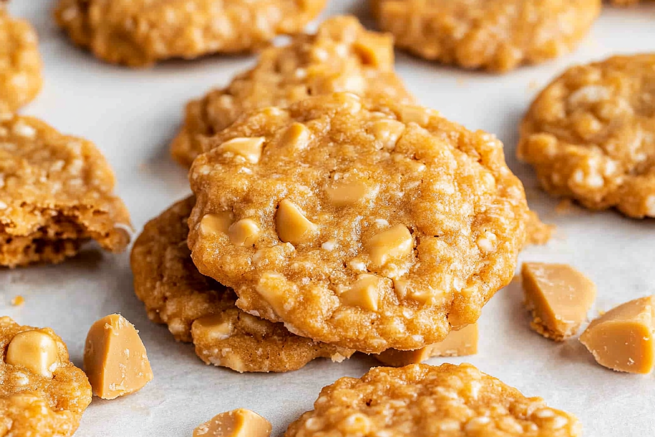 These no-bake butterscotch cookies are a delightful treat, perfect for warm weather and great for involving kids in the kitchen.