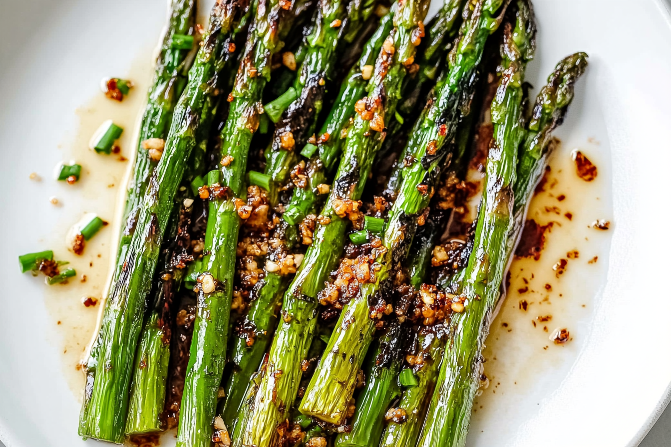 This quick and flavorful pan-seared asparagus dish is a delightful addition to any meal.