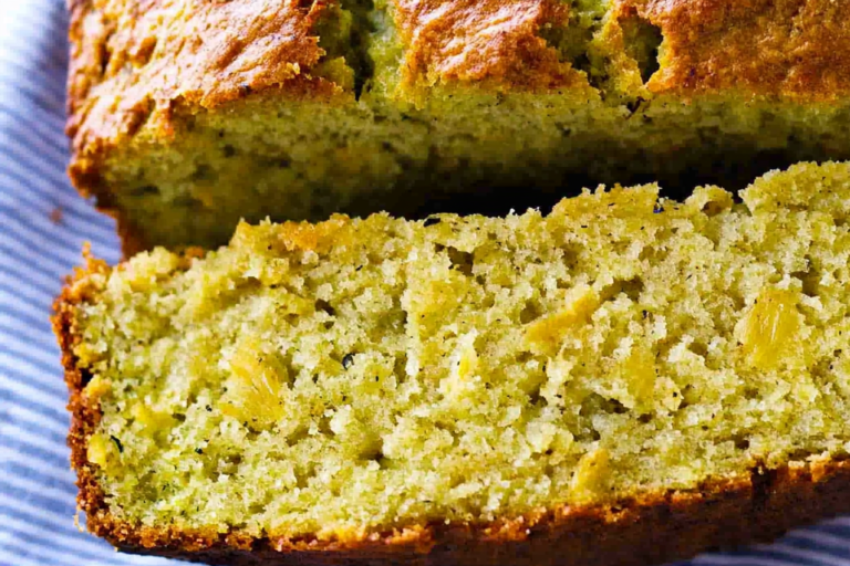 This delightful Pineapple Zucchini Bread is bursting with tropical flavors and perfect for any time of the day.