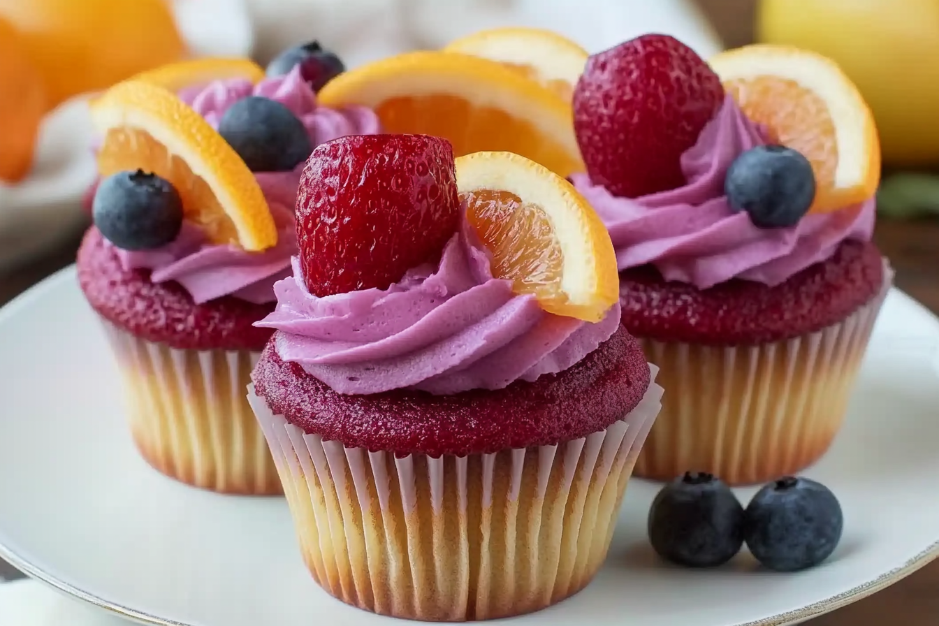 These festive Sangria Cupcakes are perfect for adult celebrations, blending delicious flavors with a delightful twist.