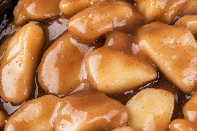These Slow Cooker Cracker Barrel Fried Apples are a warm, delightful dessert perfect for cozy evenings. With a sweet caramel touch and buttery goodness, they’re an instant hit for family gatherings.