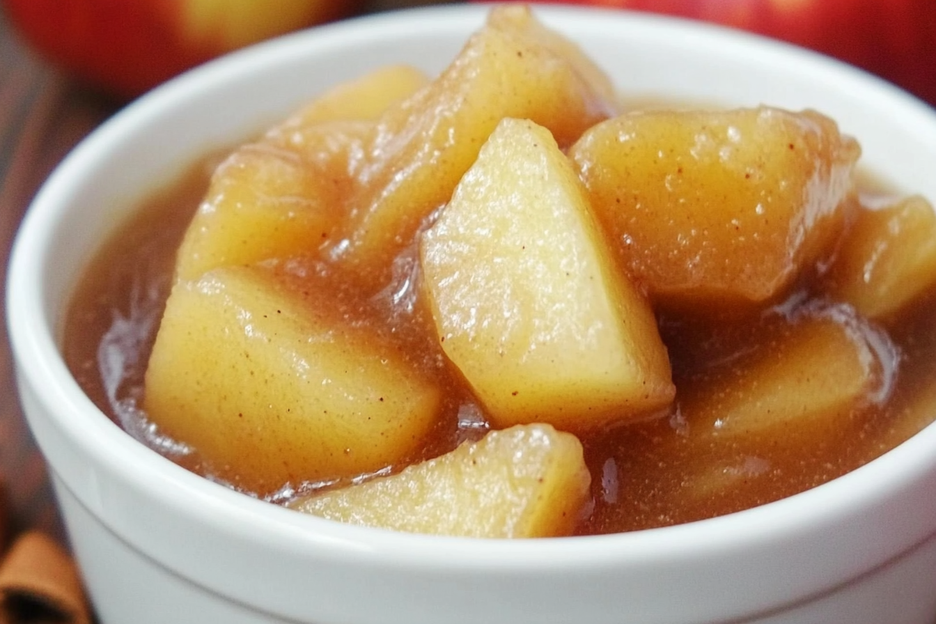 This Slow Cooker Cracker Barrel Fried Apples recipe is a warm, sweet treat that's perfect for any occasion, featuring a delightful blend of flavors. Enjoy them warm or over vanilla ice cream.