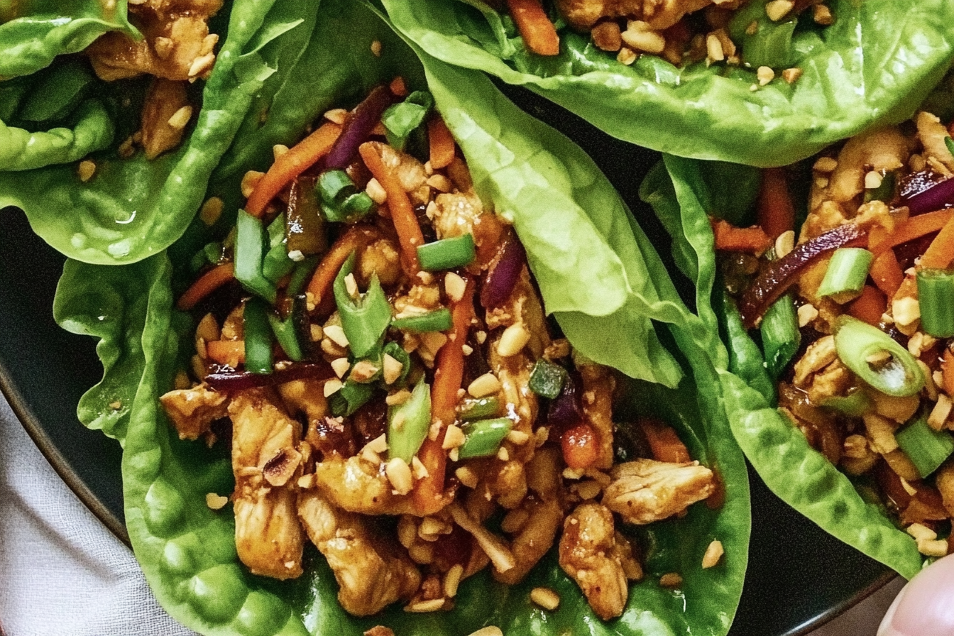 These Thai Chicken Lettuce Wraps are a delightful mix of flavors and textures, perfect for a light meal or appetizer that will impress your guests.