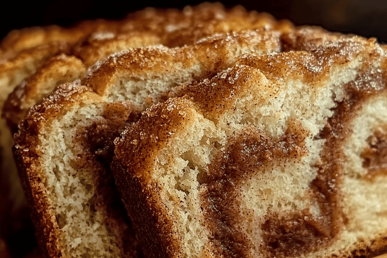 This Amish Cinnamon Bread warms your home with its delightful aroma and is perfect for any breakfast table.