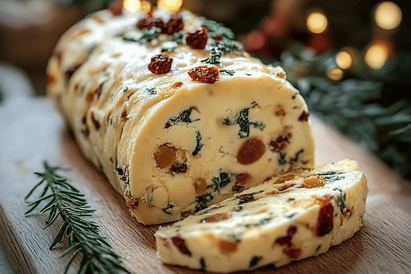 This festive Italian Cheese Log is perfect for holiday gatherings and impresses guests with its delightful flavors and presentation.
