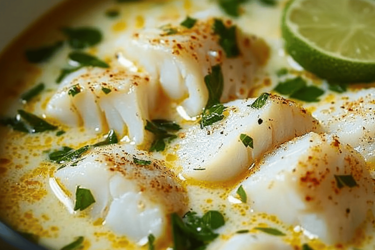 This Coconut Lime Fish Soup is a refreshing seafood dish with a tropical twist that will amaze your taste buds.