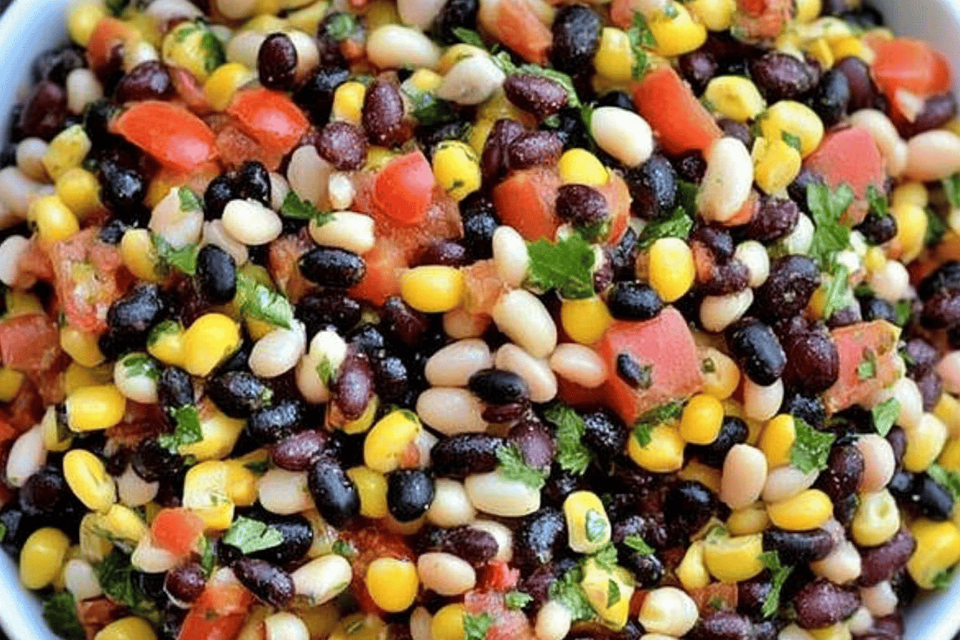 Cowboy Caviar is a colorful, zesty dish that doubles as a refreshing salad or a delicious dip.