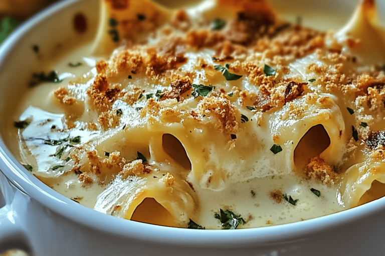 Warm up with this rich and creamy lasagna soup, perfect for cozy dinners.