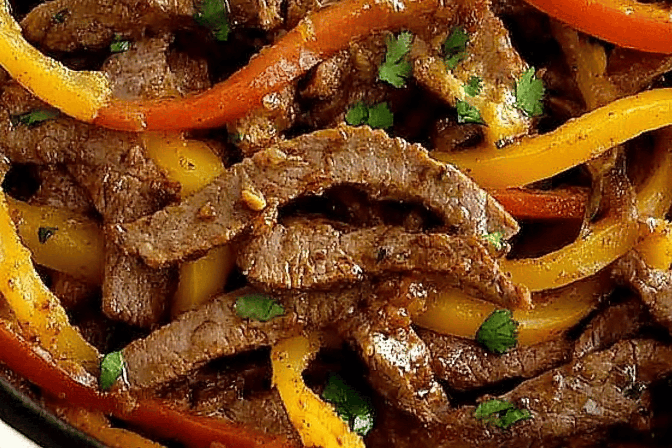 These steak fajitas are packed with flavor and are perfect for any night of the week.