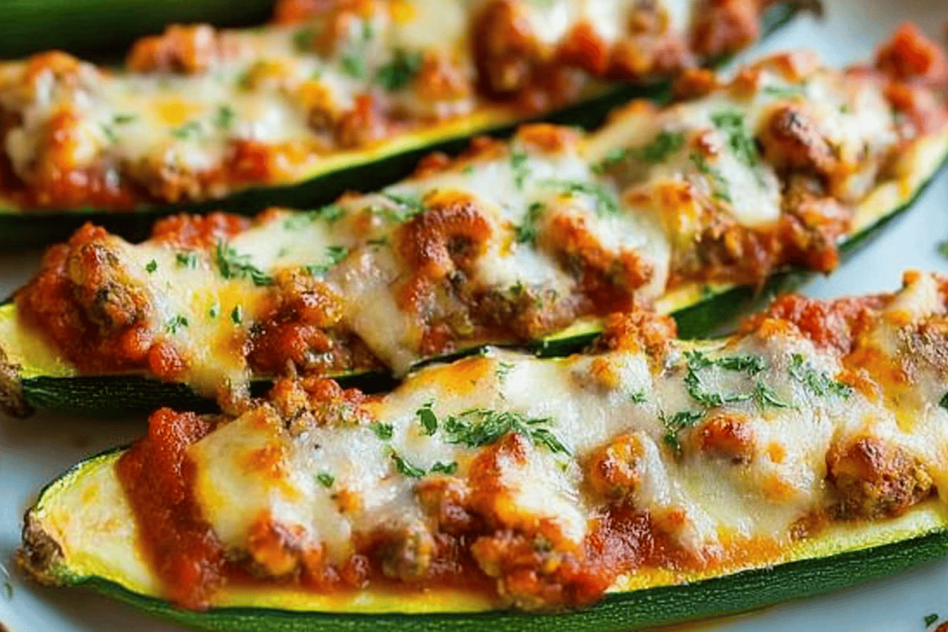 Discover a delicious, healthy twist on dinner with these easy-to-make stuffed zucchini boats.