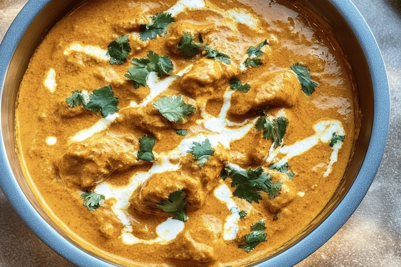 Butter chicken is a creamy, aromatic dish that offers a delightful blend of spices to warm your soul.