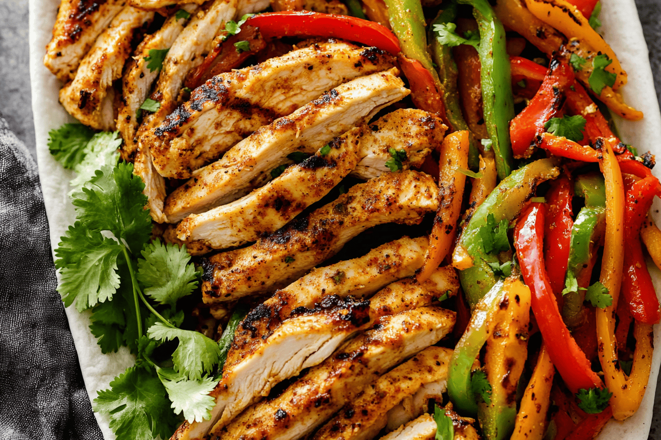 Experience the vibrant flavors of Chicken Fajitas, a favorite for easy weeknight dinners.