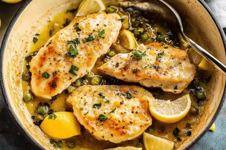Discover the tangy and savory delight of Chicken Piccata, a true Italian classic that never disappoints.