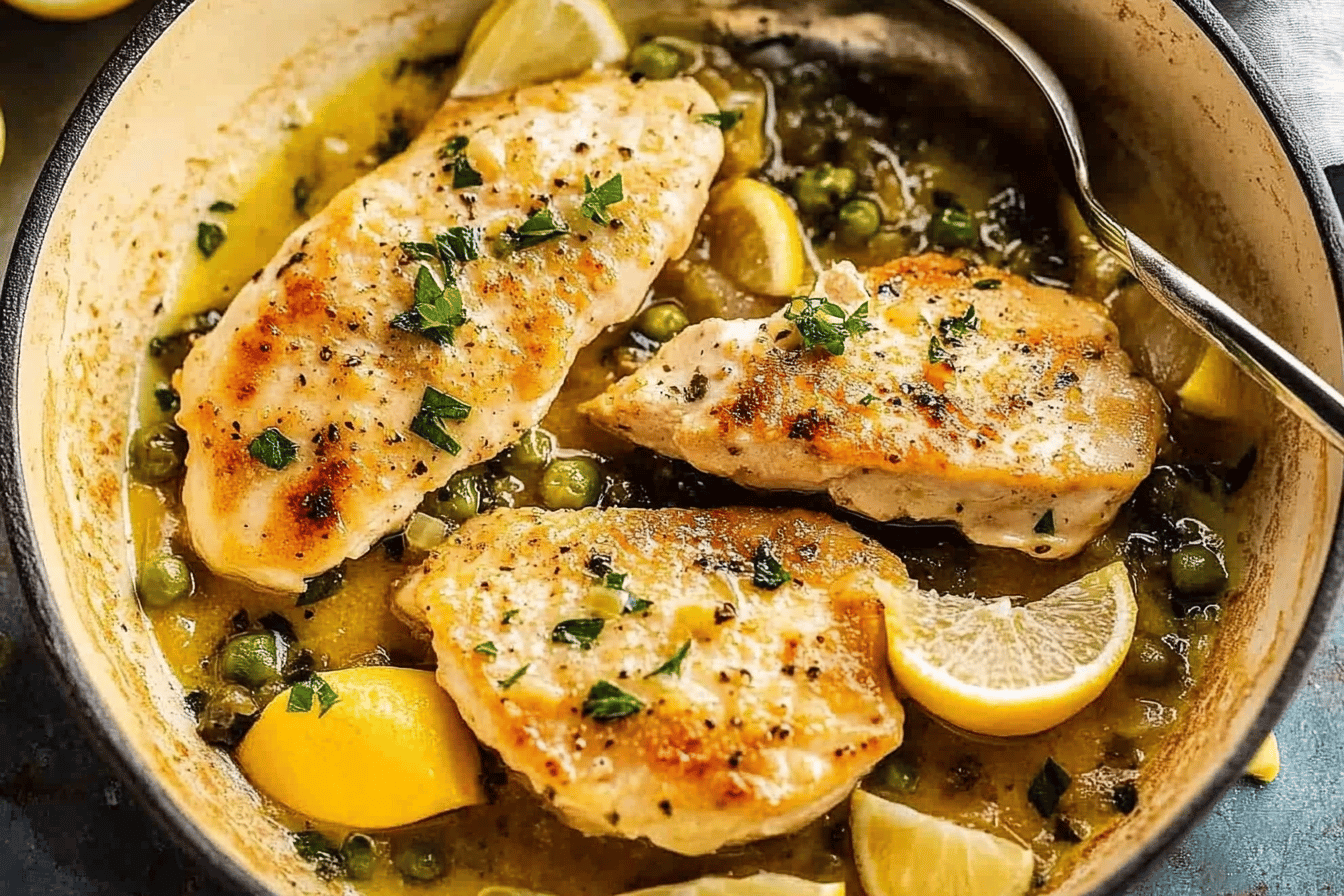 Discover the tangy and savory delight of Chicken Piccata, a true Italian classic that never disappoints.