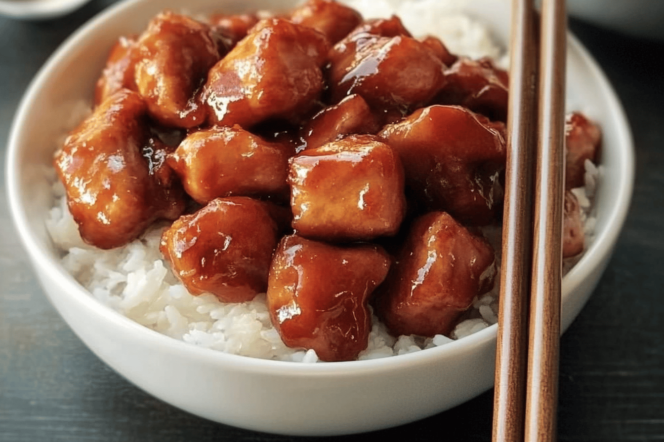 A delightful balance of flavors, Sweet and Sour Chicken is a crowd-pleaser for any dinner table.