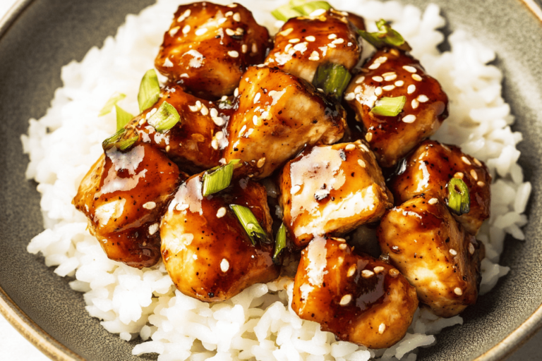 This teriyaki chicken is a delicious Asian-inspired dish that will please the whole family.