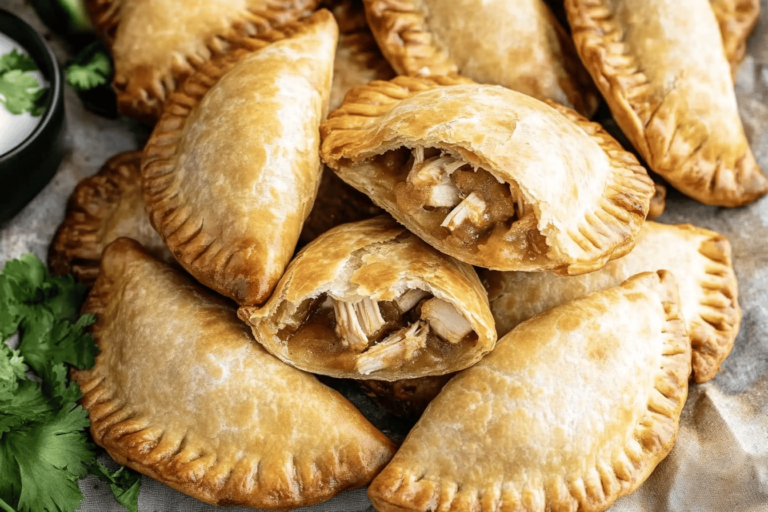 Delicious chicken empanadas are the perfect handheld treat to satisfy your cravings any time of the day.