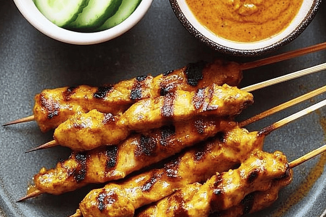 Savor the flavors of this delightful Chicken Satay, perfect for any occasion.