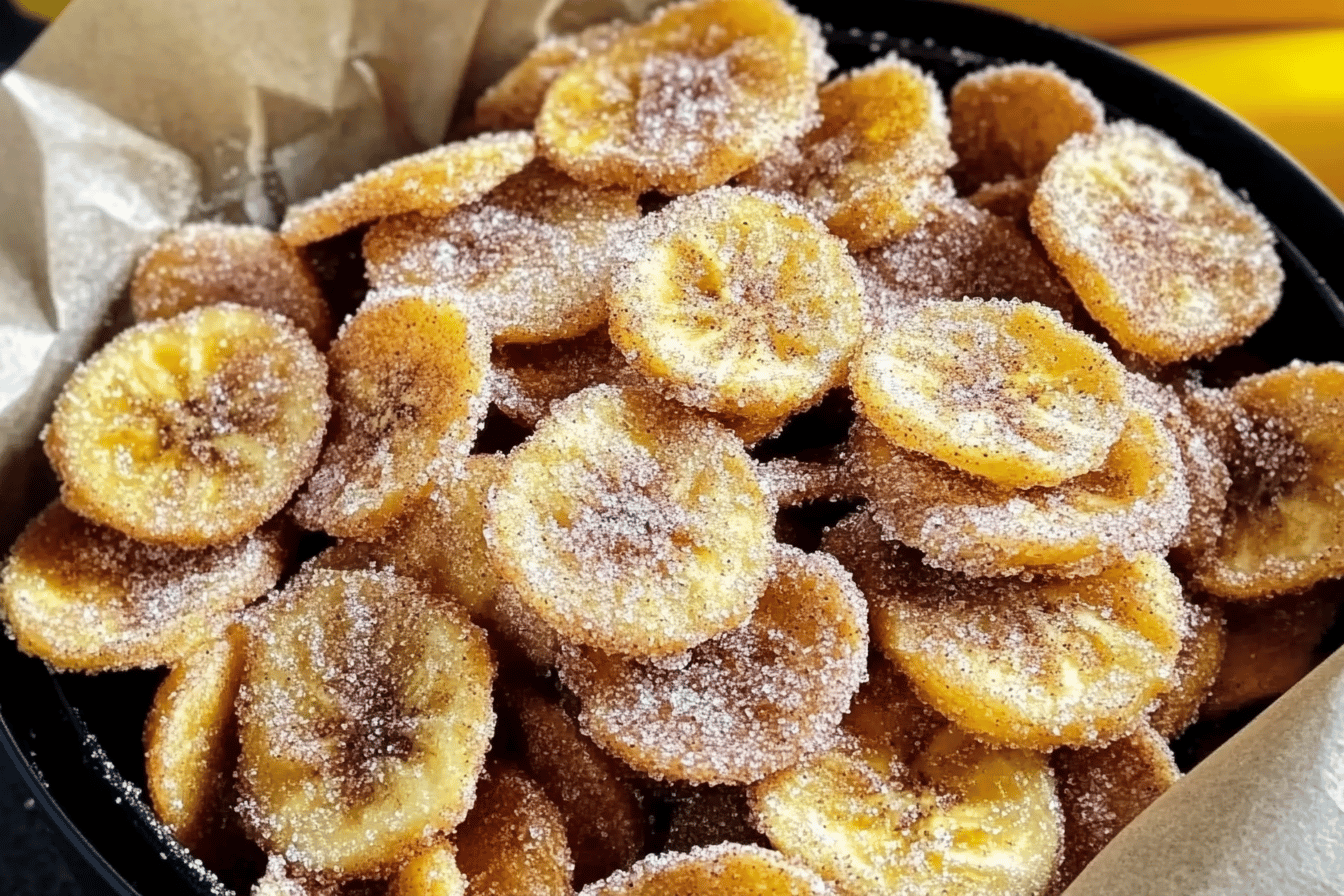 These crunchy snacks are perfect for satisfying cravings while being healthy and delicious! 🍌✨