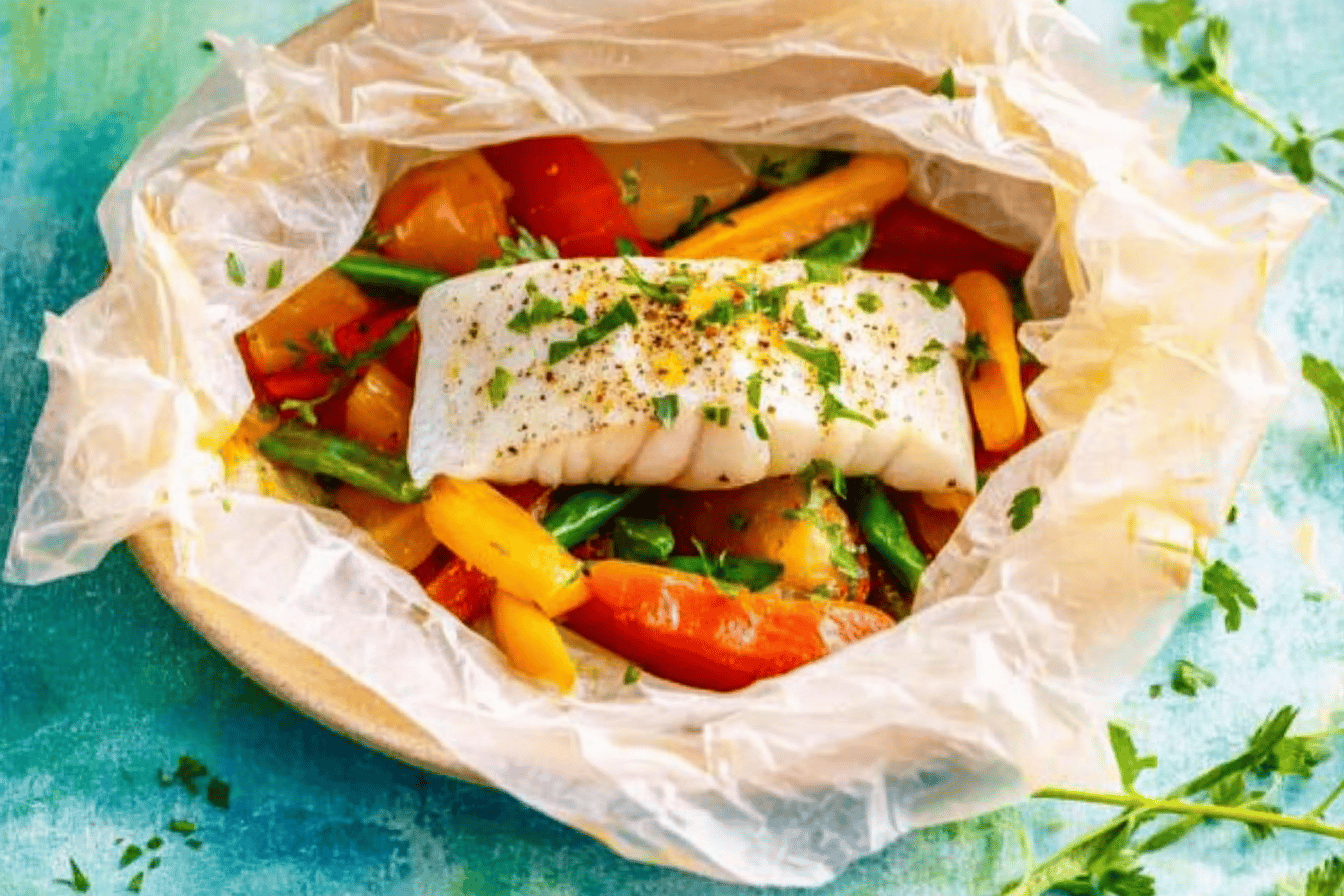 Fish en Papillote is a healthy and elegant dish that's perfect for impressing guests or enjoying a cozy night in.