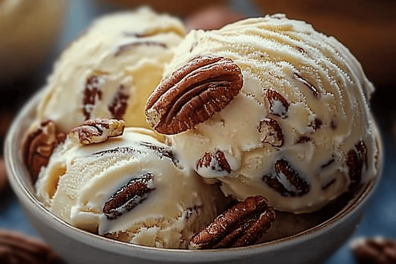 Indulge in this creamy, nutty delight that’s perfect for any ice cream lover. 🍦🥜