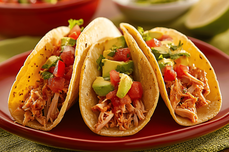 These Spicy Tuna Tacos are a flavorful twist that will brighten up your dinner table.