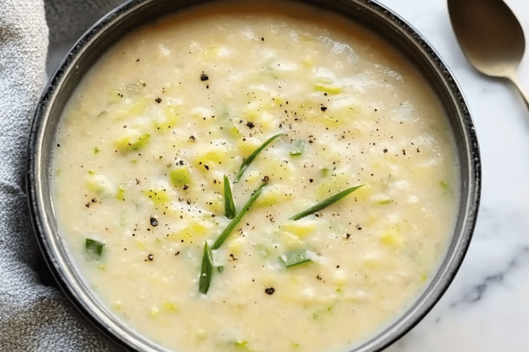 A cozy and hearty Irish soup that warms the soul. Perfect for chilly evenings! 🥔🍵