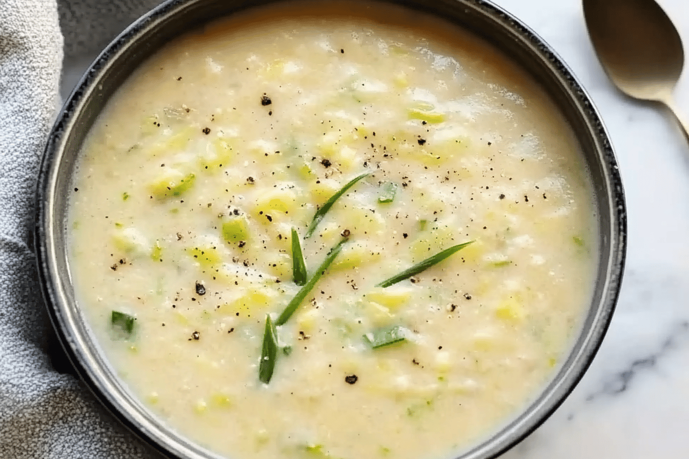 A cozy and hearty Irish soup that warms the soul. Perfect for chilly evenings! 🥔🍵
